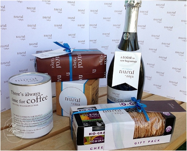 Nurai gift basket package design