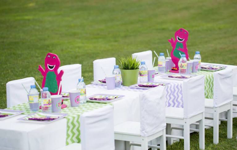 Barney Party Printables