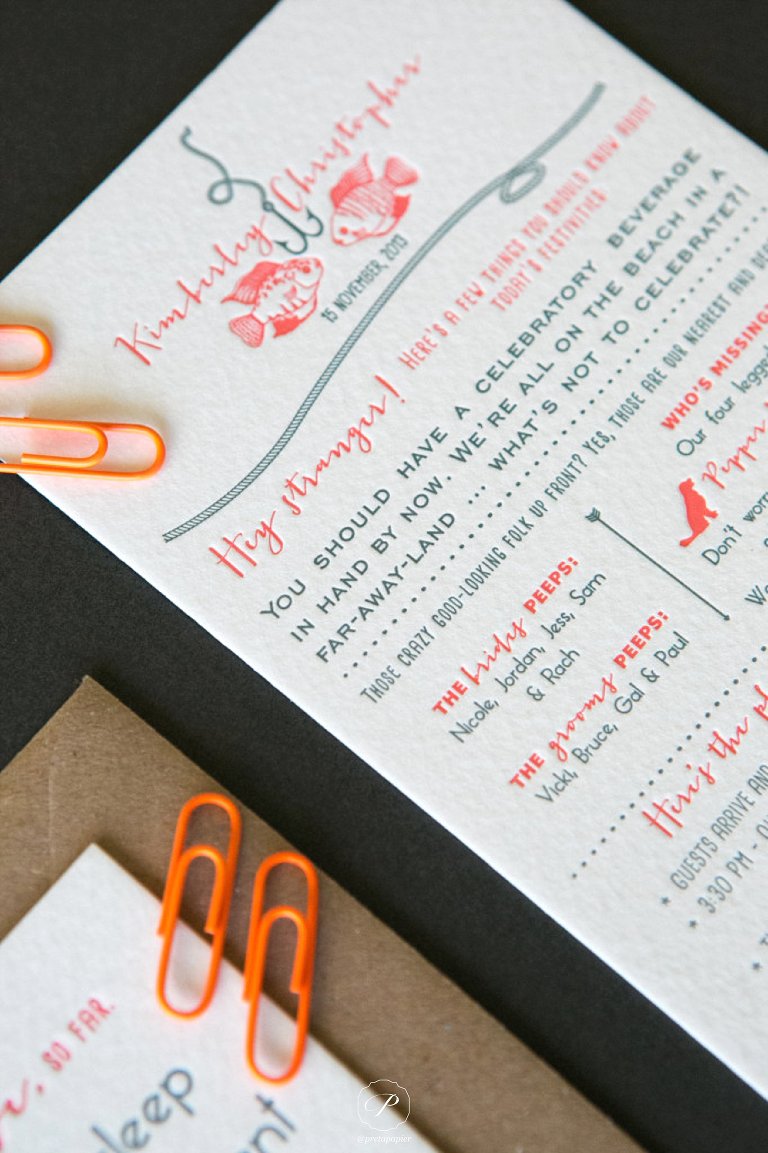 Pret a Papier wedding stationery