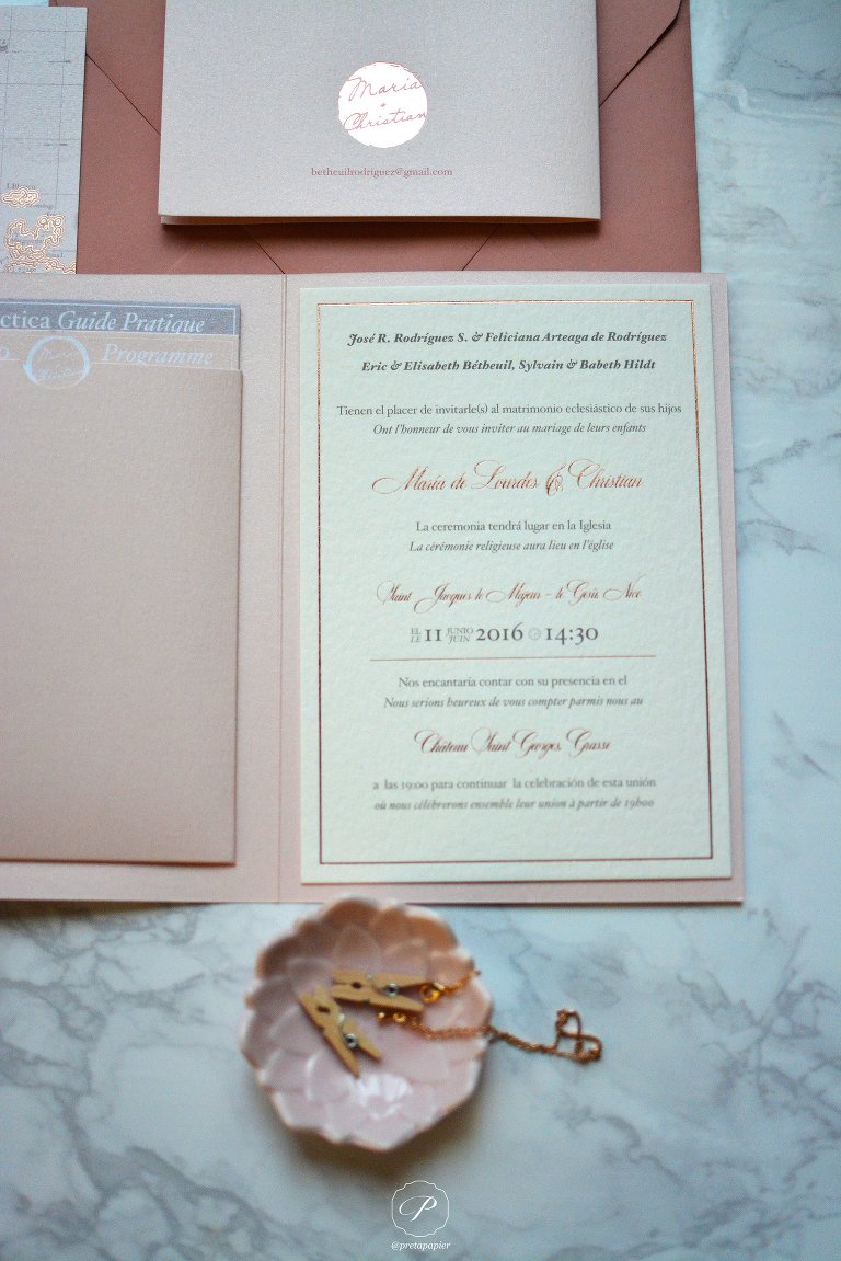 Pret a Papier wedding stationery