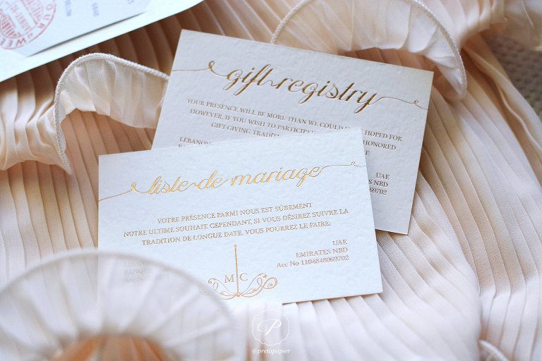 Pret a Papier wedding stationery