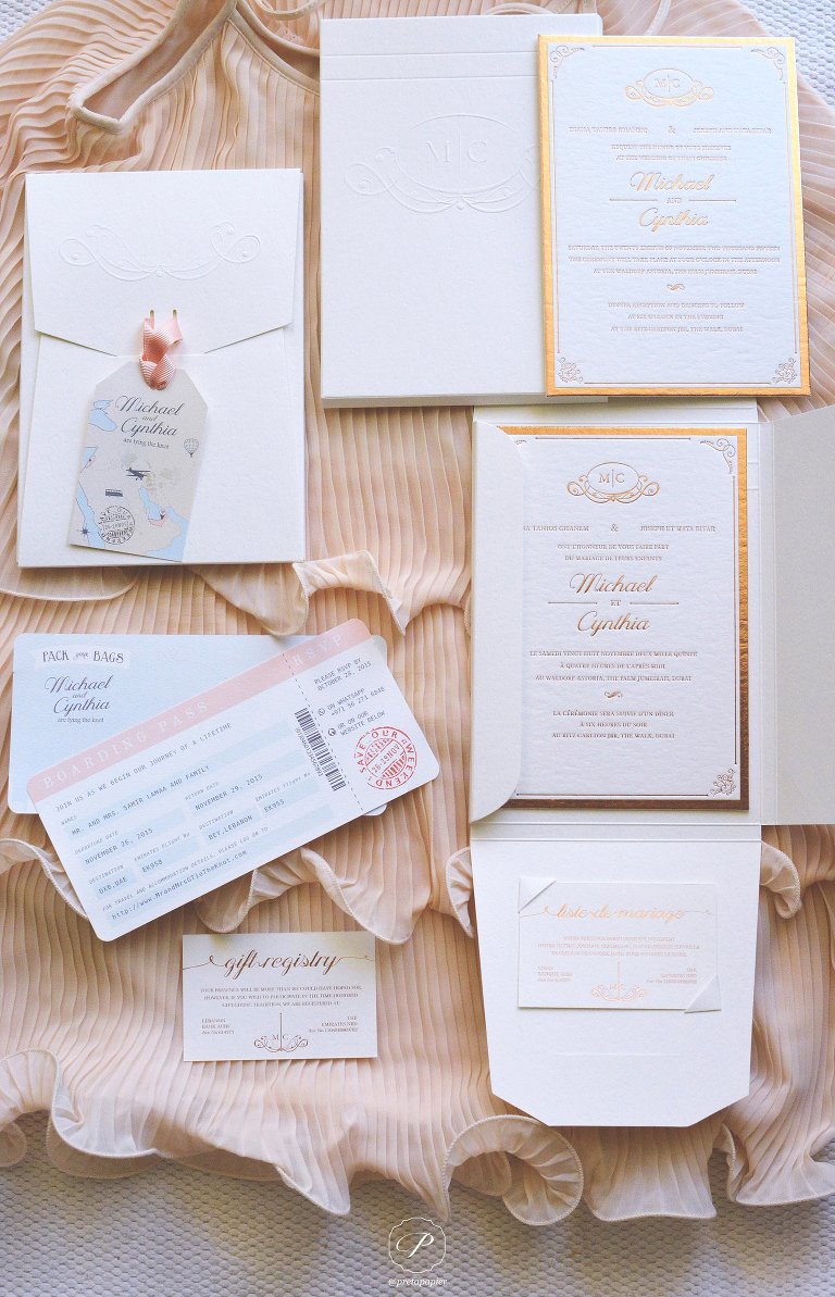 Pret a Papier wedding stationery