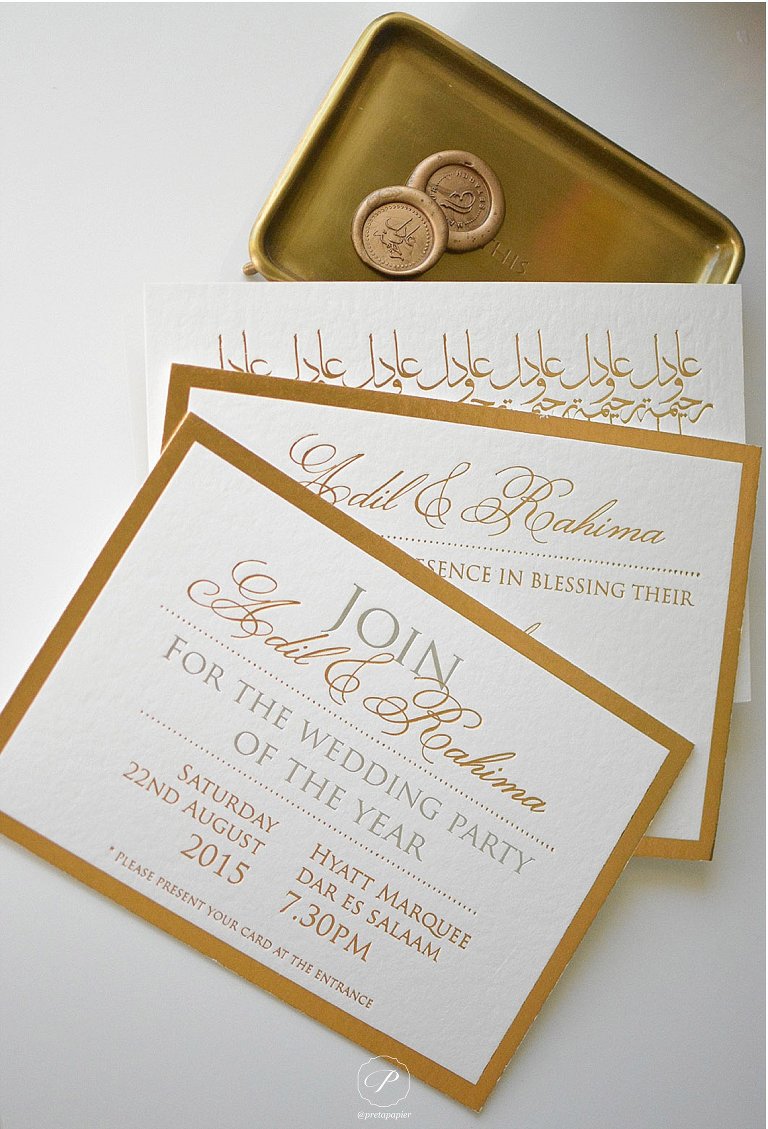 Pret a Papier wedding stationery