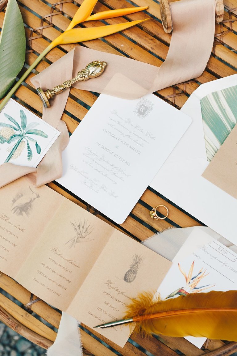 Pret a Papier Colonial styled shoot