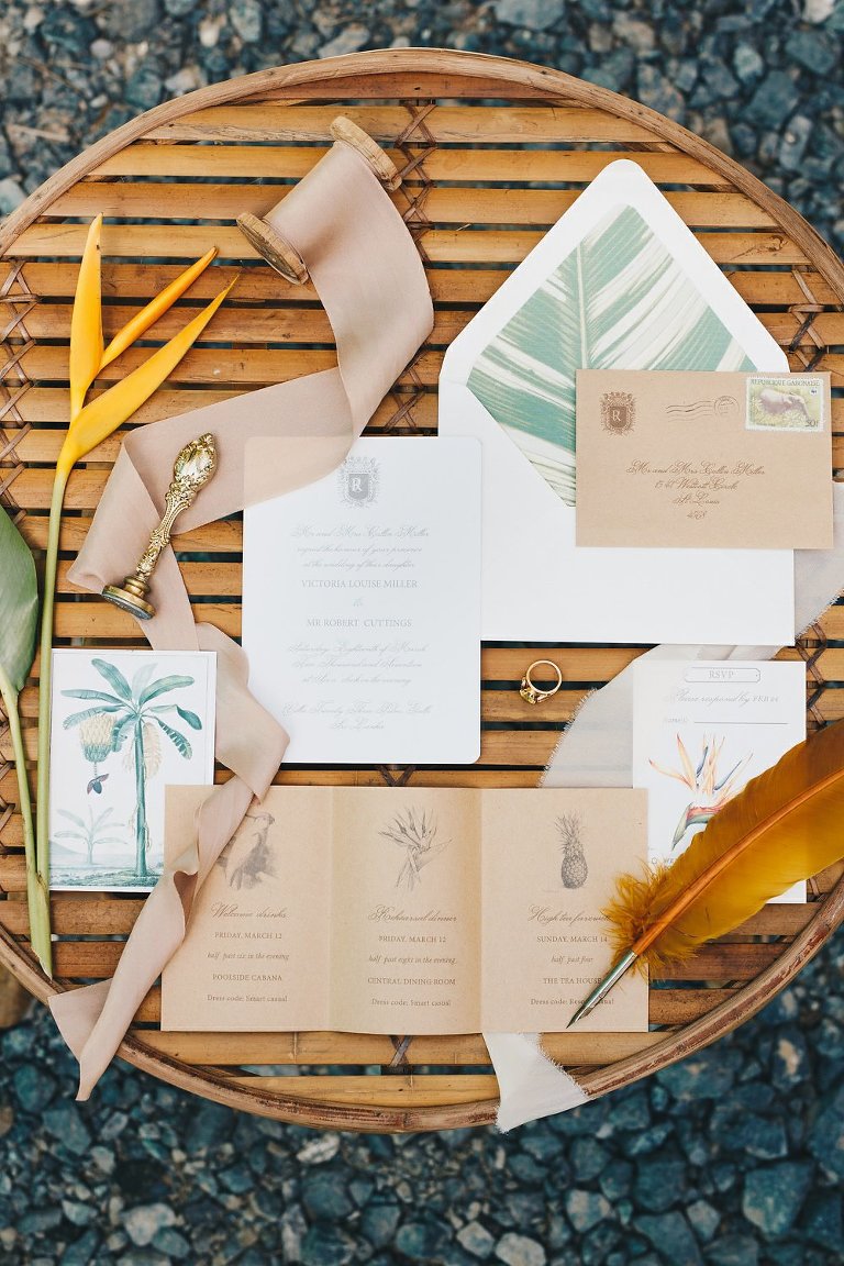 Pret a Papier Colonial styled shoot