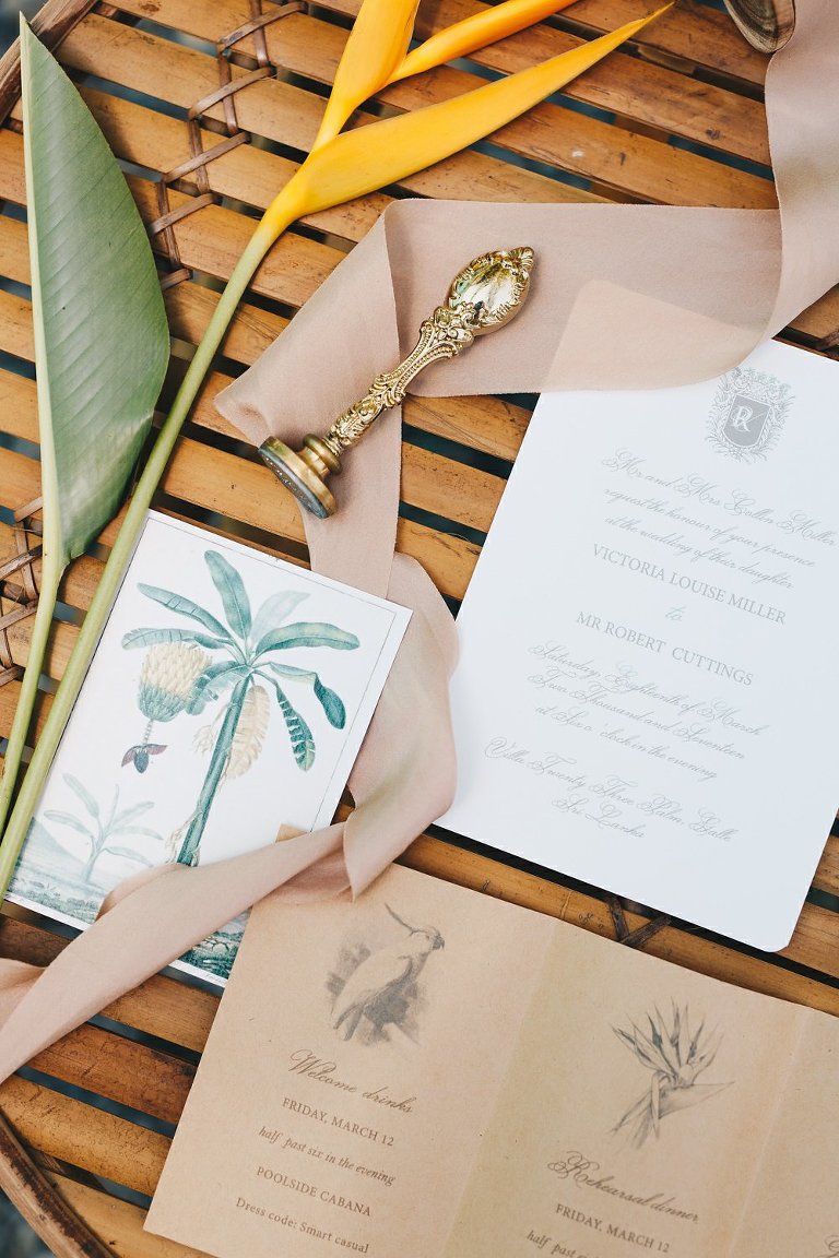 Pret a Papier Colonial styled shoot